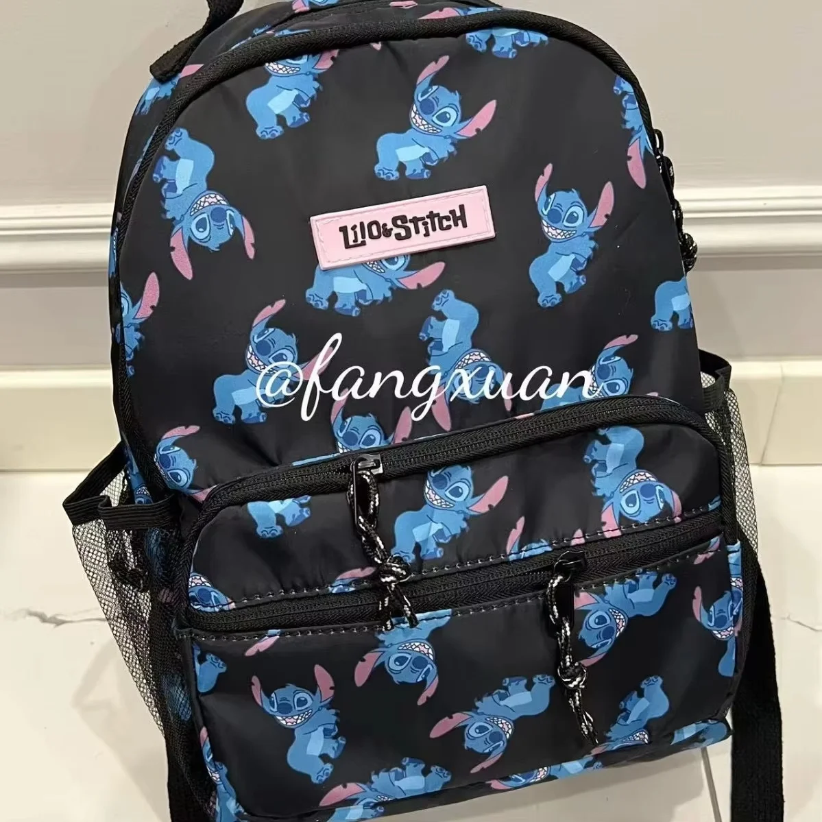 Neue Kinder Stitch Junge & Mädchen Schultasche Kinder Casual Große Kapazität Rucksack Rucksack Steckbare Hebel Geburtstagsgeschenk