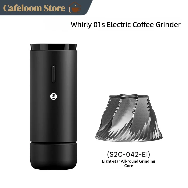 Timemore Whirly 01s Electric Coffee Grinder Portable Automatic Espresso Pour Over Coffee Grinder Home Outdoor Portable Use