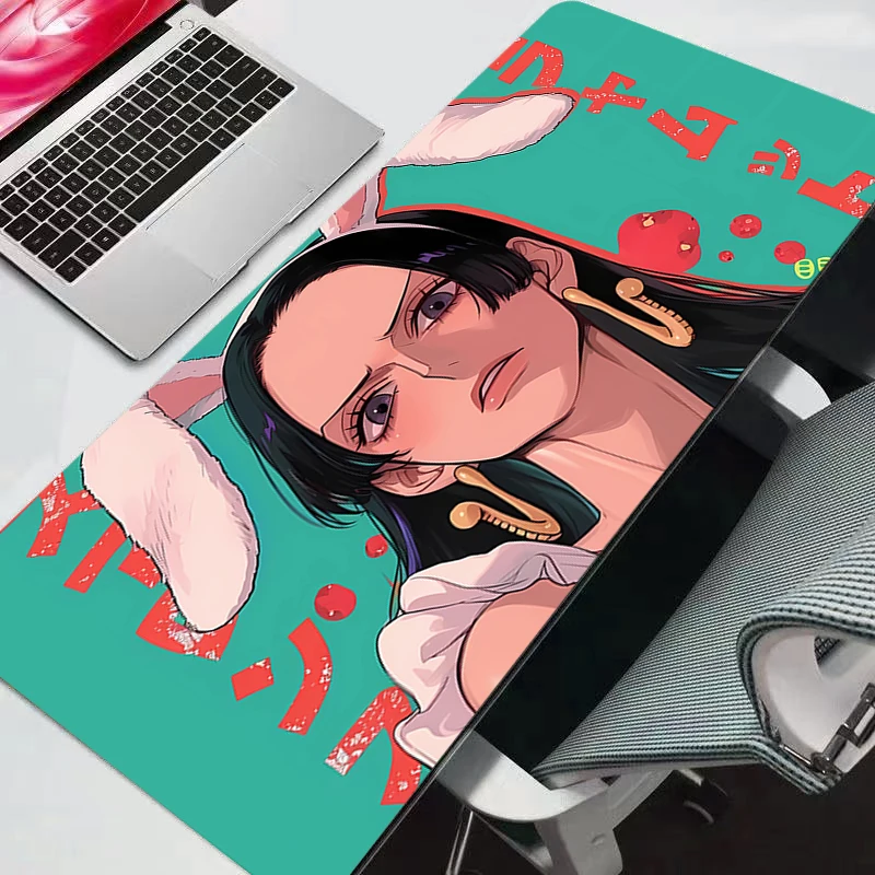 Mouse Pad One Piece, Acessórios para Jogos, Tapete Grande para Computador Gamer, Mousepad Durável para Teclado e Tablet