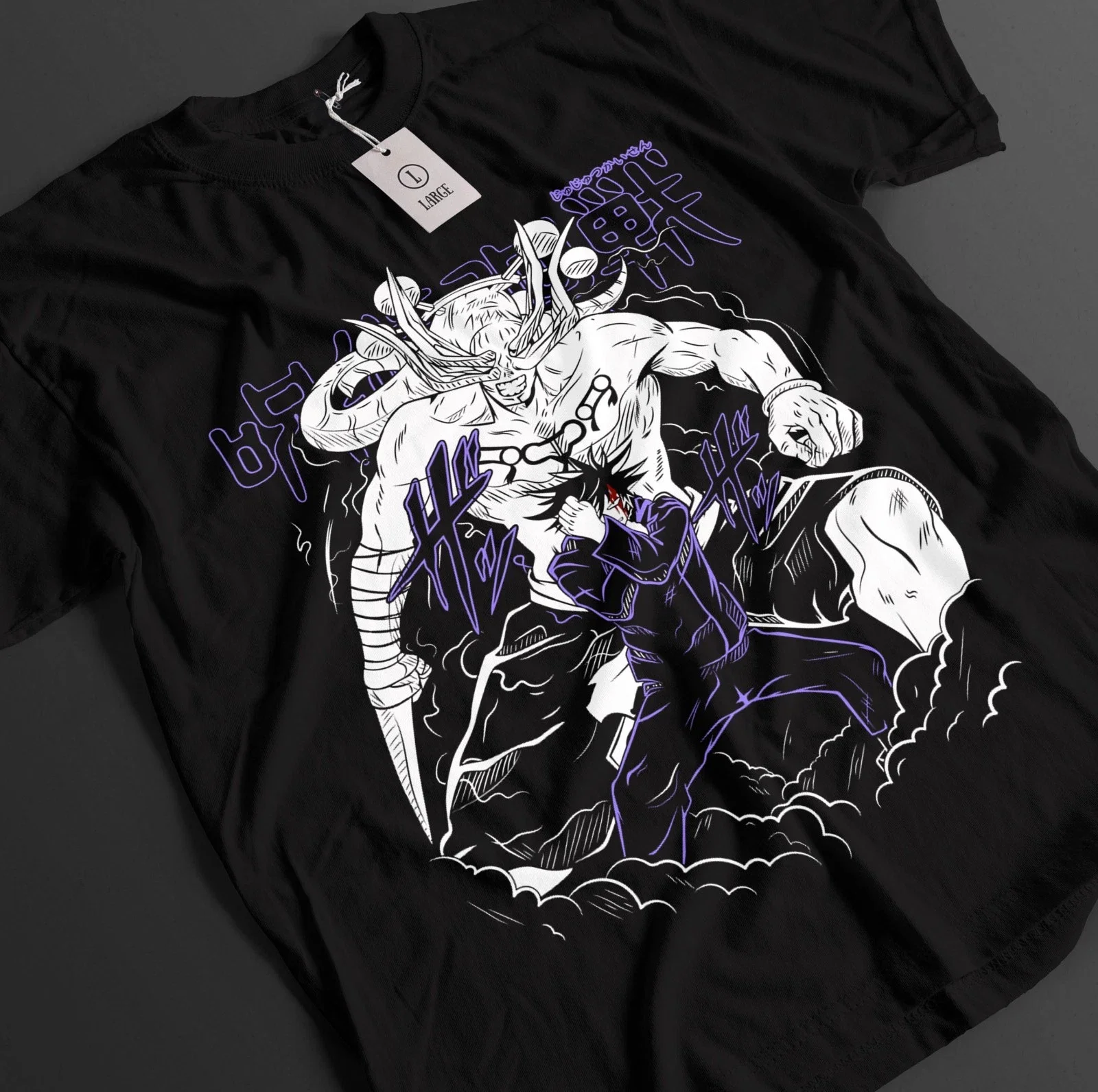 2026 Summer Jujutsu Kaisen Retro Cosplay T-shirt Men's Super Casual Cotton Printed Short-sleeved Unisex Children's Sports Shirt