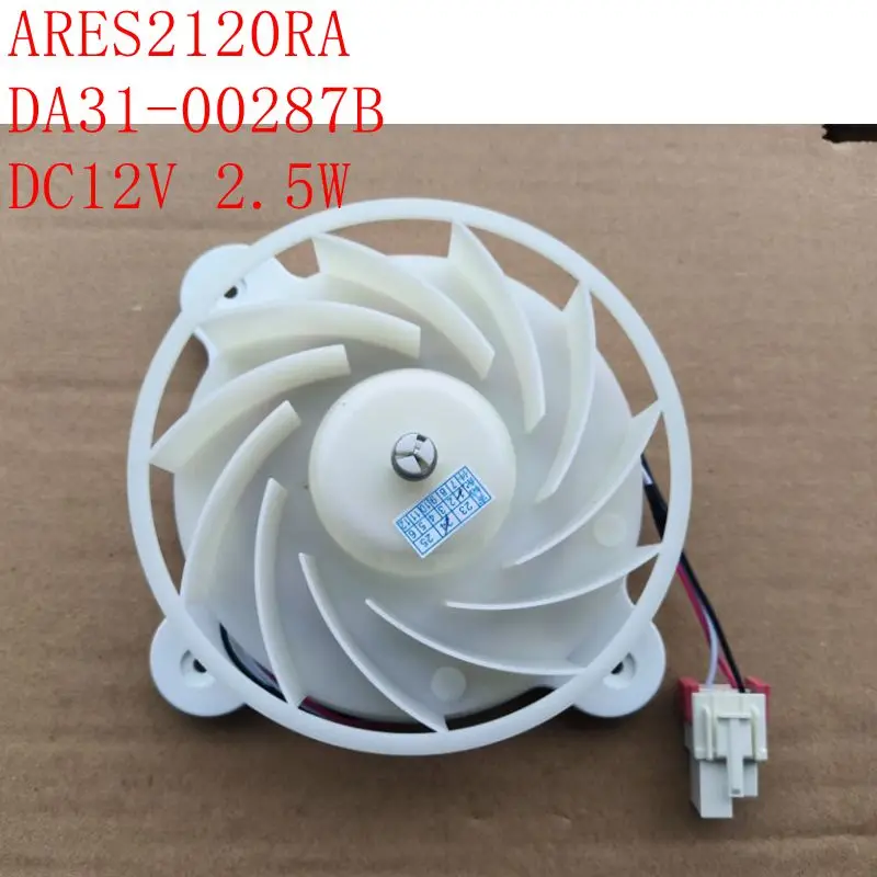 

Fan Motor for Samsung Condensing Refrigerator ARES2120RA DA31-00287B DC12V 2.5WHot Air Blower kit Repair Part Applicable