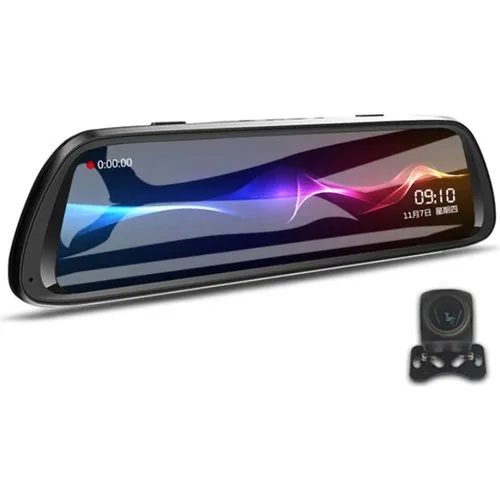 Kingboss 10 Inch Full Screen Rear View Camera Car Mirror Camera Video Recorder