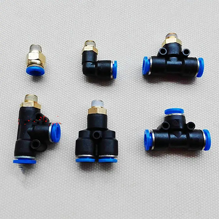 

Tire Stripping Machine, Pneumatic Five-way Valve, Cylinder Rotary Valve, Straight-through Elbow Three-way Air Pipe Joint