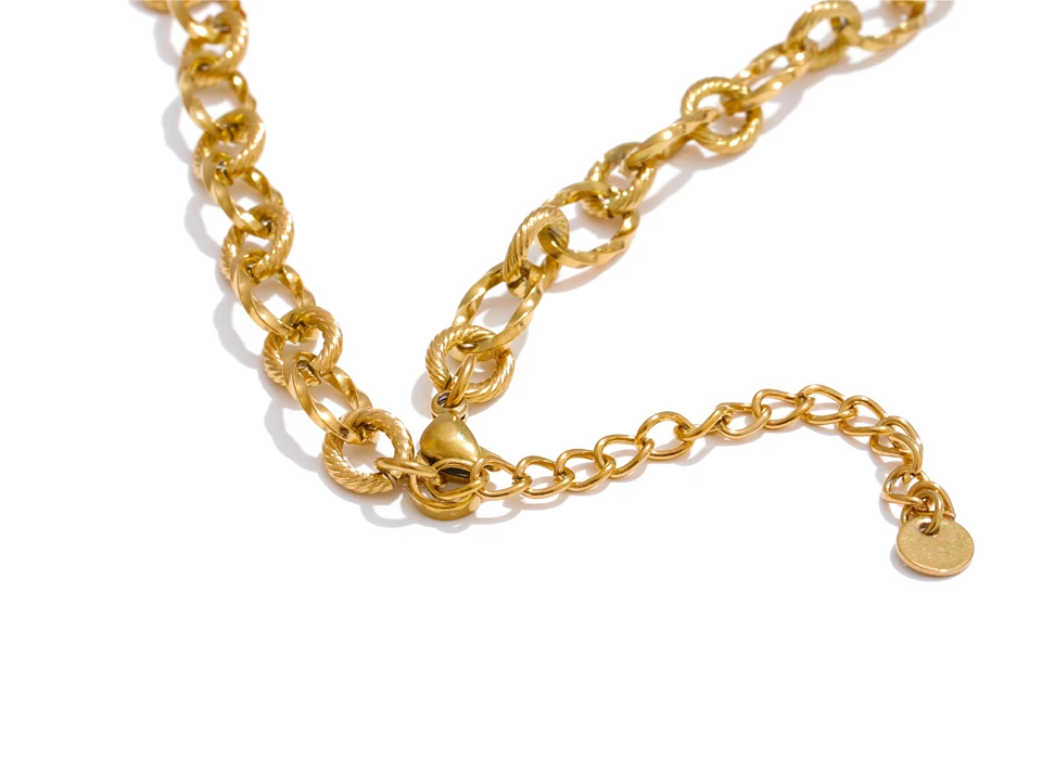 Yhpup Sweet Spring Summer Colored Glaze Fruit Charm Anhänger-Halskette, goldfarben, Edelstahl, trendiger Schmuck – Detail 8