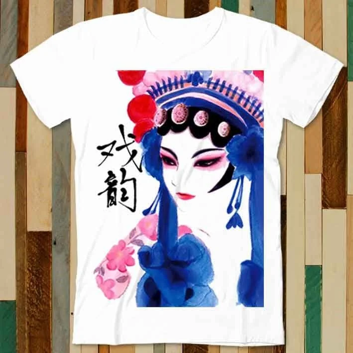 Japan Geisha Singer Queen Lady Sexy Japanese Pinup Girl T T-shirt