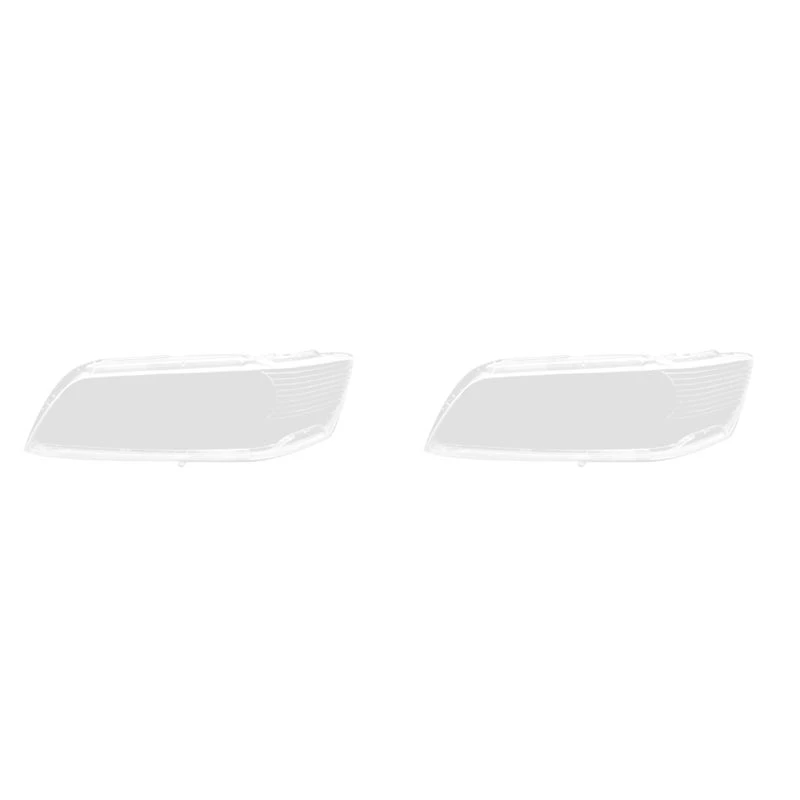 2X Car Right Headlight Shell Lamp Shade Transparent Lens Cover For Lancer Evolution 2005-2006-A99D
