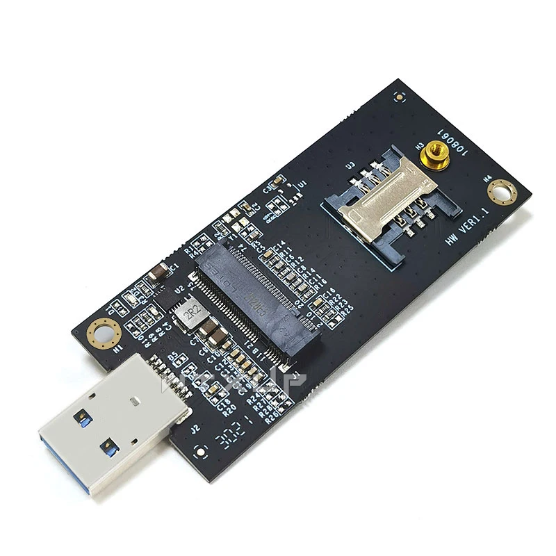 USB3.0 expansion card for 3G / 4G / 5G LTE module M.2 USB adapter M.2 NGFF DW5810E DW5821E DW5816E ME936 EM7455 USB converter