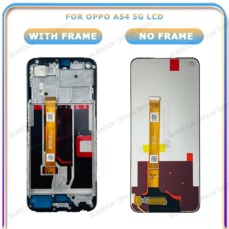 Pantalla IPS LCD para Oppo A54 4G 5G CPH2239 CPH2195 OPG02 con táctil y digitizador con marco, reemplazo de pantalla 6