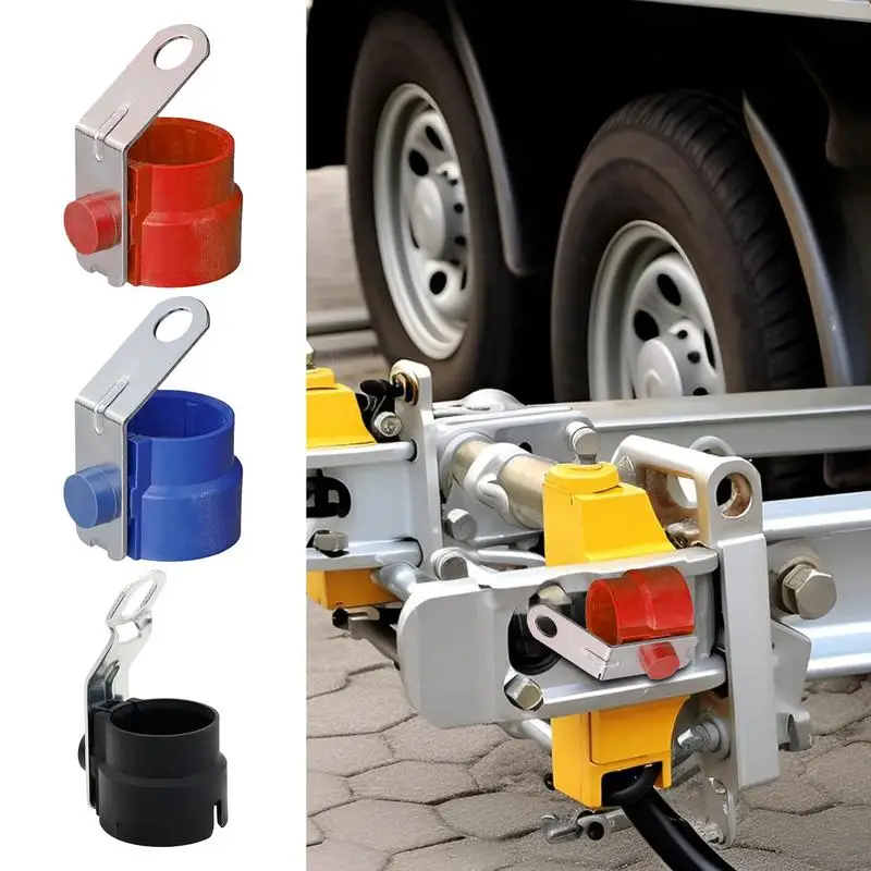 Trailer Plug Adapter Tow Plug Adapter Protective Accessory Trailer Plugs Connector Fixer Bracket For 7 And 13 Pin Trailer Plug