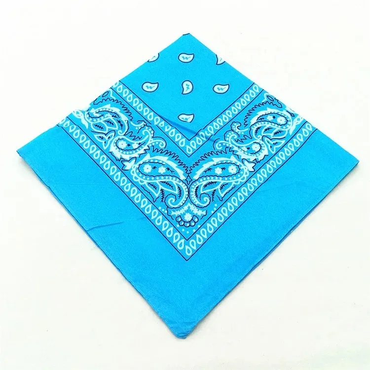 Unisex Männer Frauen Bandana Haarband Cowboy Herren Biker Sport Kopfbedeckung Handgelenk Haarwickel Einseitiger Kopfwickel Schal Paisley