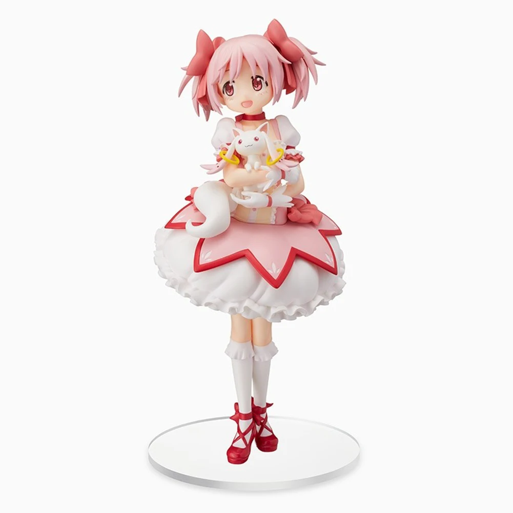 

23cm Anime figure Kaname Madoka standing action figure Kaname Madoka figurine Doll PVC Model Toy Adult Collection Statue Gift