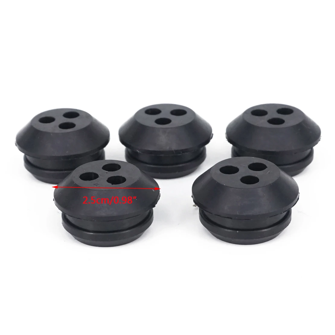 Letaosk Novo Peças Furos Linha de Combustível Tanque Gás Ilhó Substituir Apto para Aparador Cortador Grama 13211546730 v v 137000030