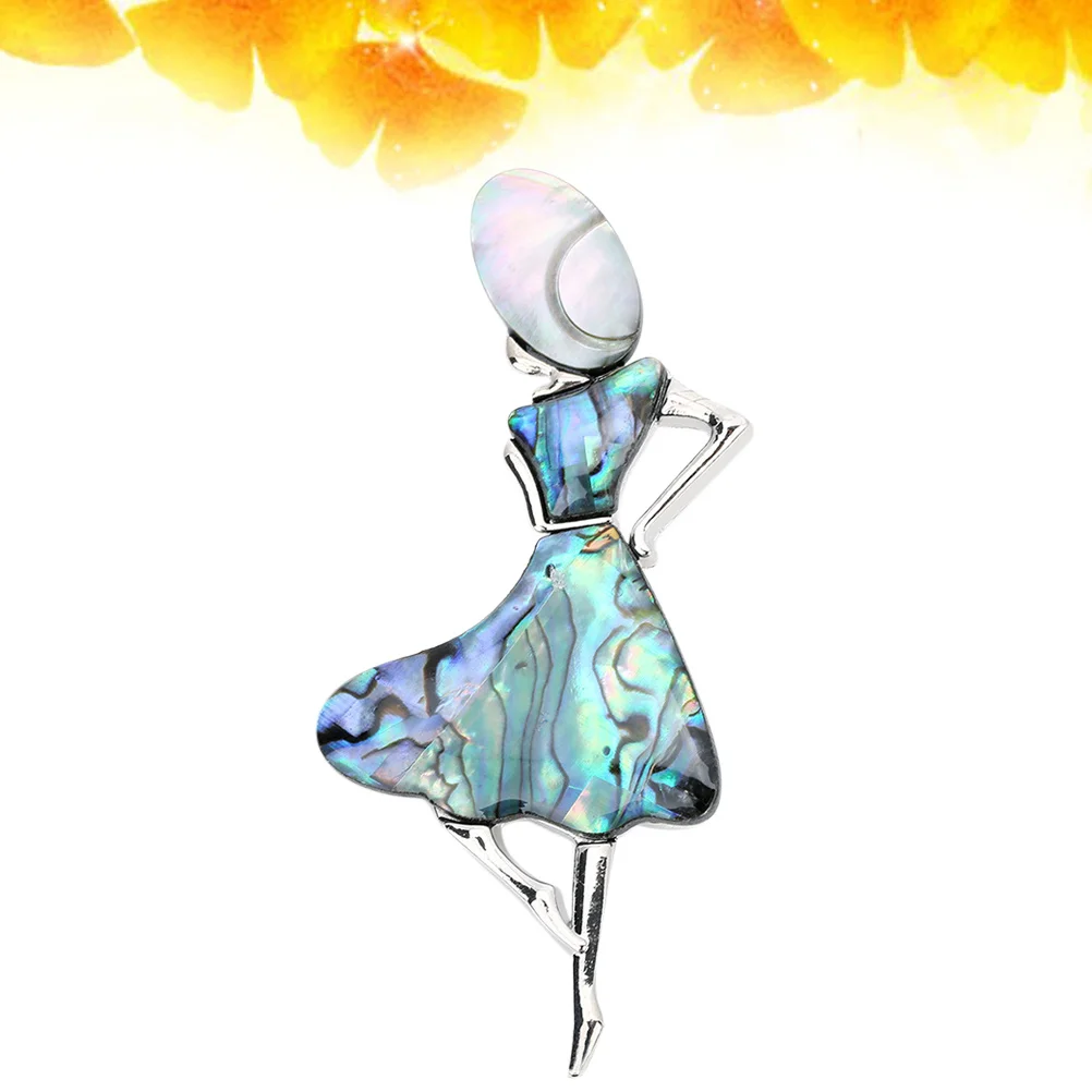 

1pc Breastpin For Clothes Beauty Shaped Brooch Multi-Purpose Delicate Corsage Pendant Woman Chic Accessory Gift Jewelry