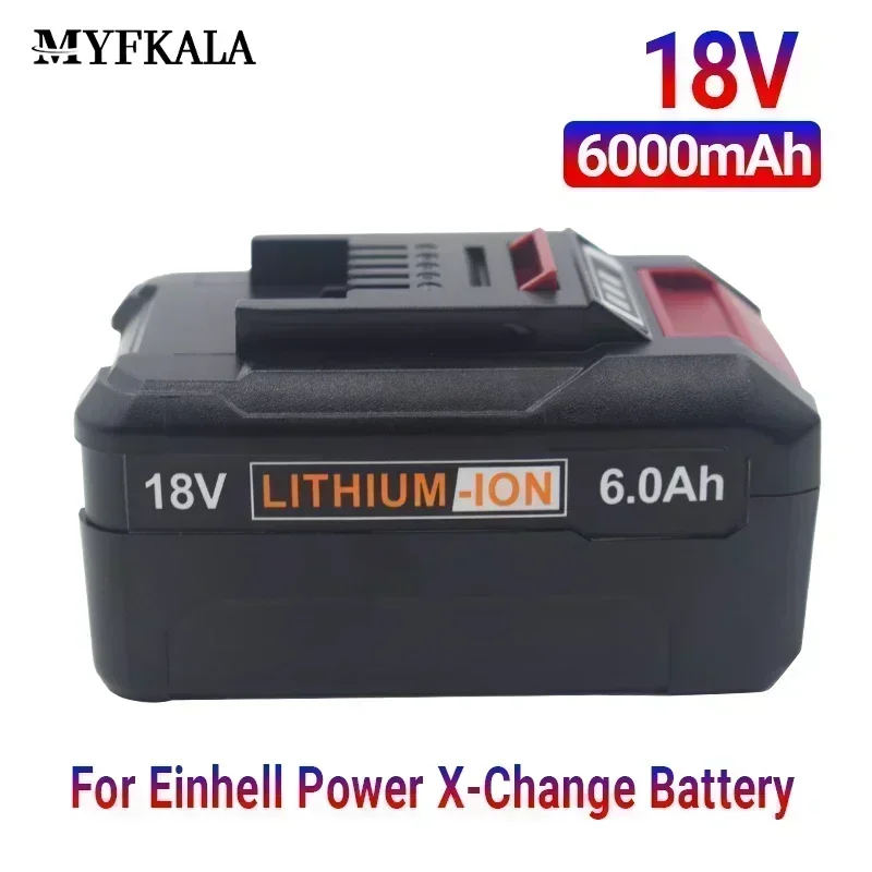 2025 8.0Ah Replacement BatteryEIN18C2 Li-ion Batteria for EINHELL 18V Battery Power X-change PX-BAT4 4511396 4511437 Power Tools