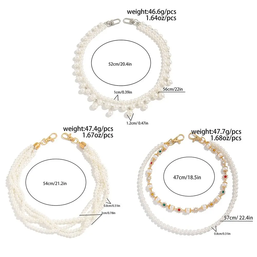 Fashion Paduan Seng Sabuk Rantai Rumbai Mutiara Senior Rumbai Jeans Rantai Hip Hop Punk Keren Celana Rantai Pria