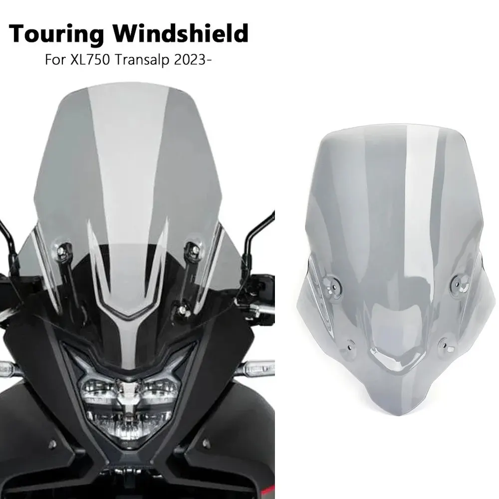 Аксессуары для мотоциклов, дефлектор ветра для Honda XL750 Transalp XL 750 TRANSALP 2023 2024, лобовое стекло, 3 цвета