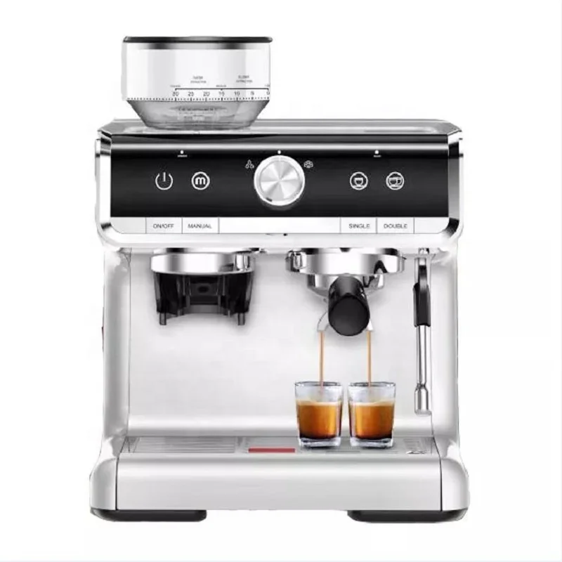 

Automatic Commercial Coffee Maker Barista Espresso Coffee Machine Stainless Steel 304 2.8L 1450,1450 For Sale Professional China