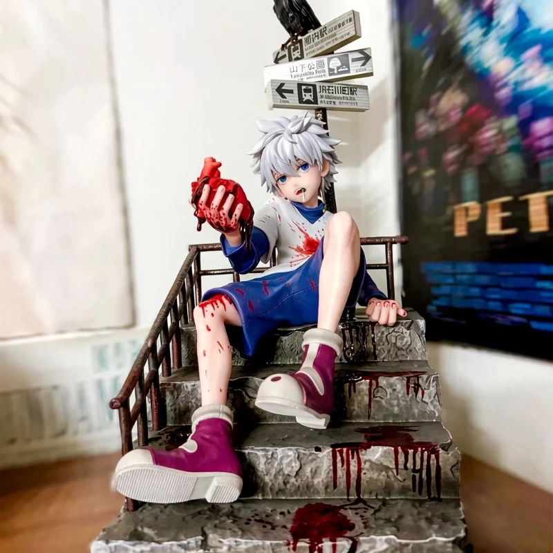 

Новая фигурка Килуа Золдик 34 см, коллекционная статуэтка из ПВХ, украшение для рабочего стола, подарок для фанатов аниме и коллекционеров.