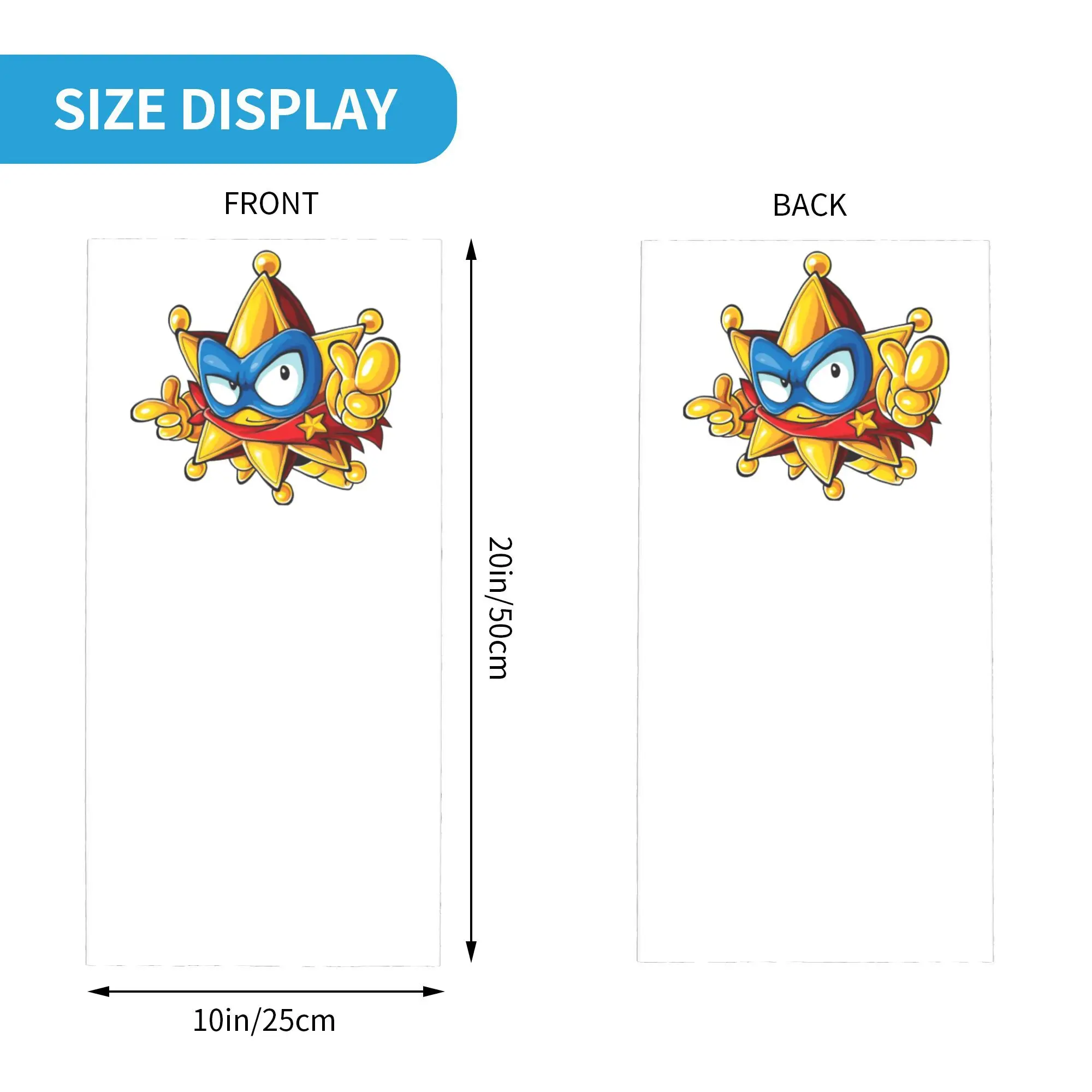 وشاح قناع مطبوع للرقبة من Superthings، عصابة رأس متعددة الوظائف للجري للجنسين والكبار في الشتاء