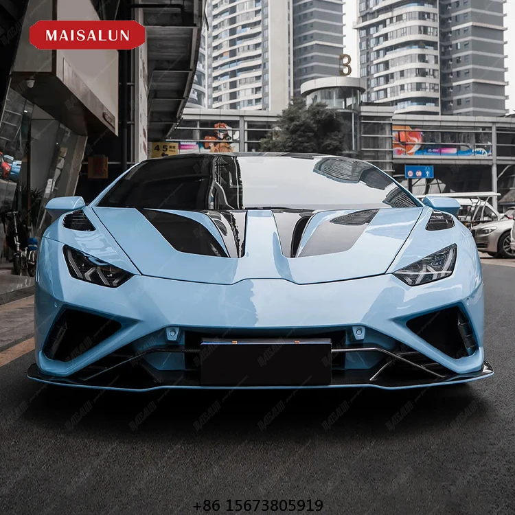 

Tune PK Style Carbon Fiber Front Bumper Front Lip Kit for LP610 EVO Car Accessories