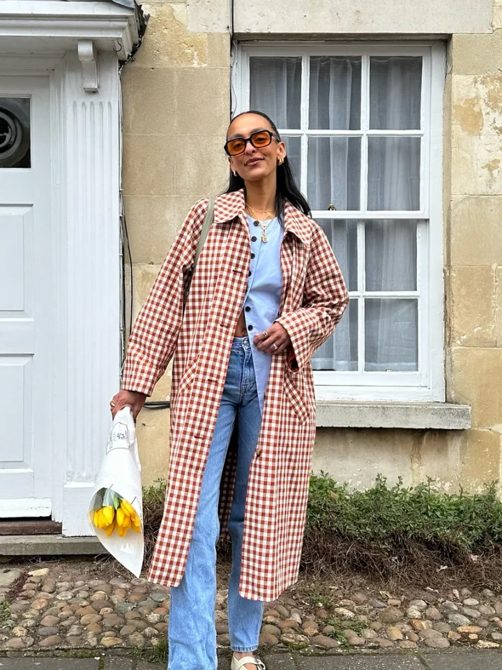 Women's Long Trench Coat Oversized Women's Oversized Long Trench