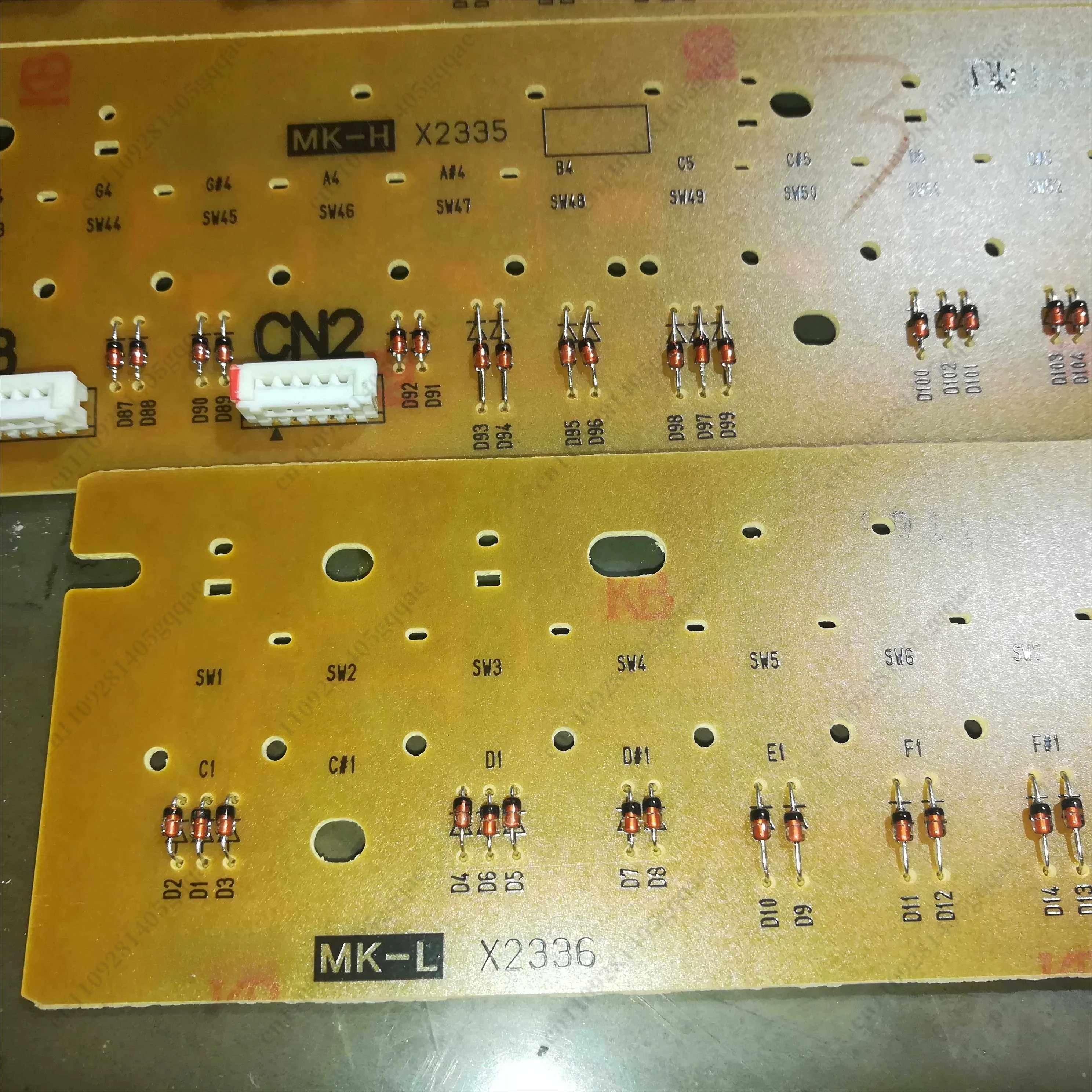 Key Contact Mk Board PCB geeignet für PSR-S500 PSR-S550 Psr-e303 E313 GX76 E423 E433 KB280 KB290 – Detail 6