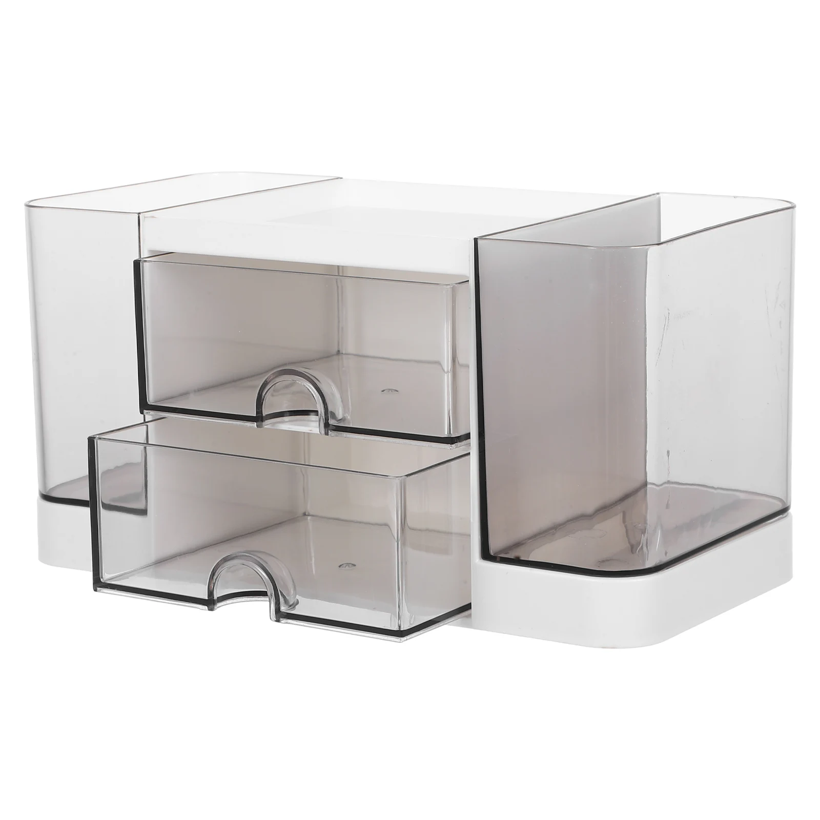 

Transparent Drawer Box Large Capacity Desk Organizer Plastic Container Clear Vanity File Plastic Drawer Folder