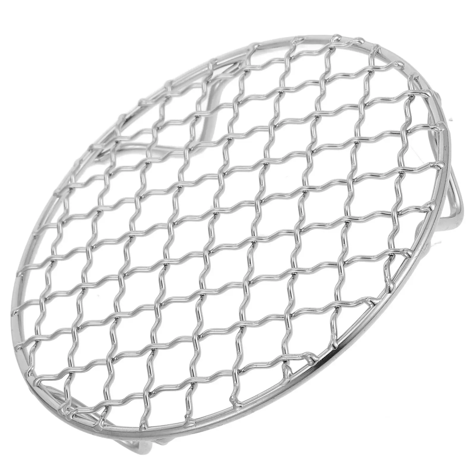 Stainless Steel Cooking Rack Round Grill Net Legs for Air Fryer Electric Ceramic Stove Oven Baking Cooling Mesh Wire Steel Wire view 5