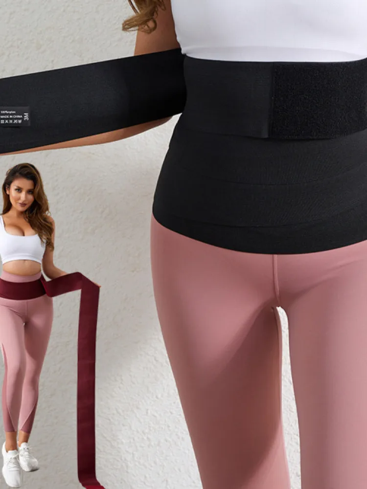Buikband voor vrouwen, brede elastische tailleband, tailletrainer, taille-verslankende band, buikband - afbeelding 2