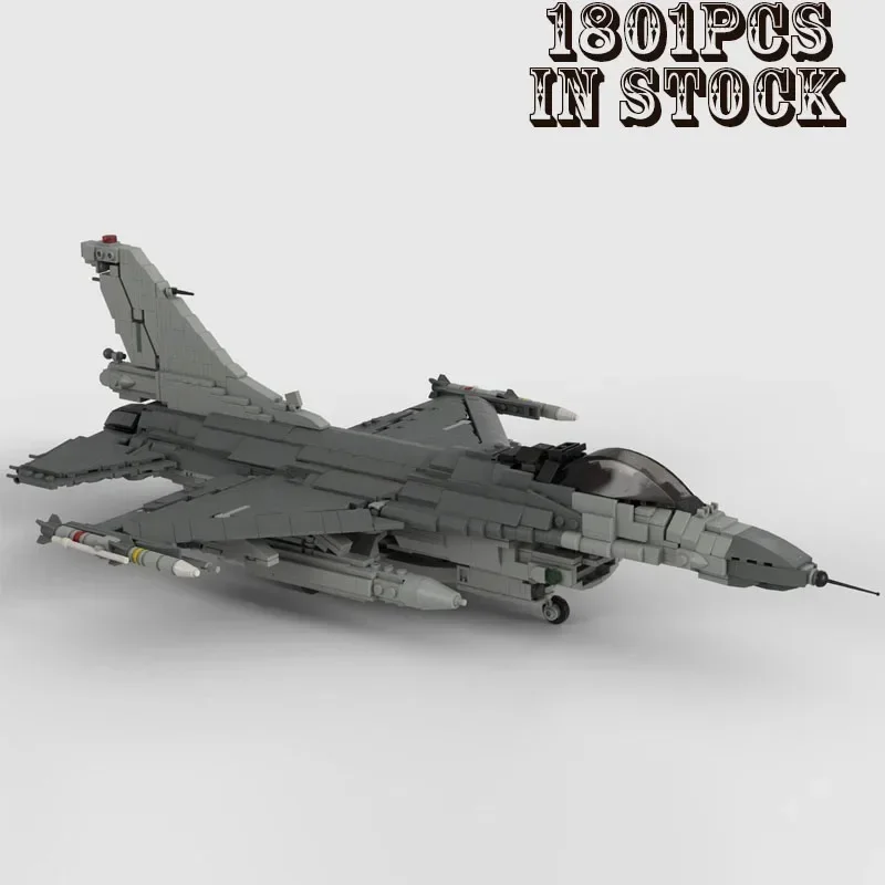 

MOC-144082 Fighter F-16C Fighting Falcon 50 Assembling Blocks Building Block Set Christmas DIY birthday Gifts for Kids and boys