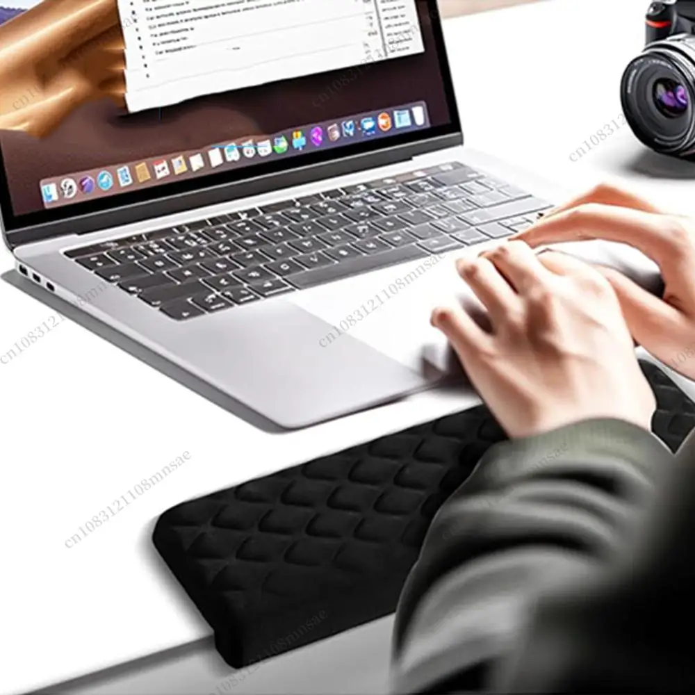 

2 Pack L-Shaped Elbow Rest Pads Ergonomic Desk Edge Cushion Keyboard Wrist Rest Pad Ergonomic Wrist Support Pad for Office Home