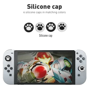 تاريخ الضفدع التبديل OLED تخزين حمل حقيبة واقي الشاشة لمفتاح OLED وحدة تحكم ناعمة TPU درع شفاف لمفتاح OLED أفضل 8 مبيعات Nintendo Switch Housing - رقم 5