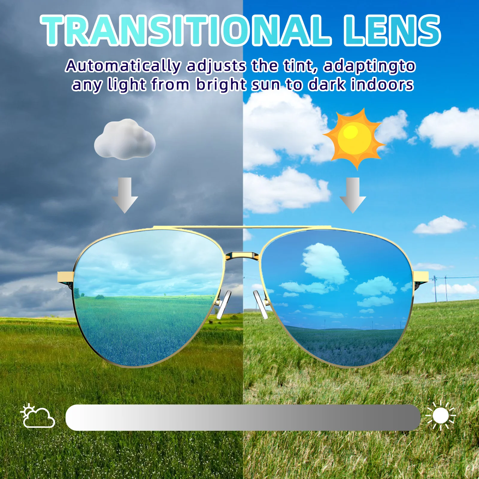 Wireless smart glasses with audio and voice calling, rechargeable music glasses with built-in microphone - Image 4