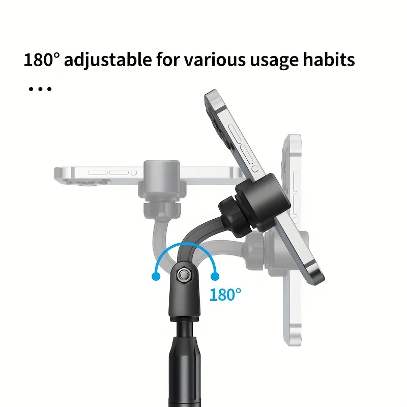 قاعدة مرجحة لحامل عالمي ثابت للهاتف/الكمبيوتر اللوحي! حجم كبير متعدد الوظائف 2 في 1 مع فتحة للهاتف