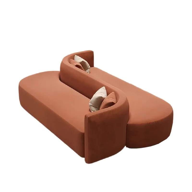 Hotel lobby sales office light luxury beauty salon rest area negotiation sofa