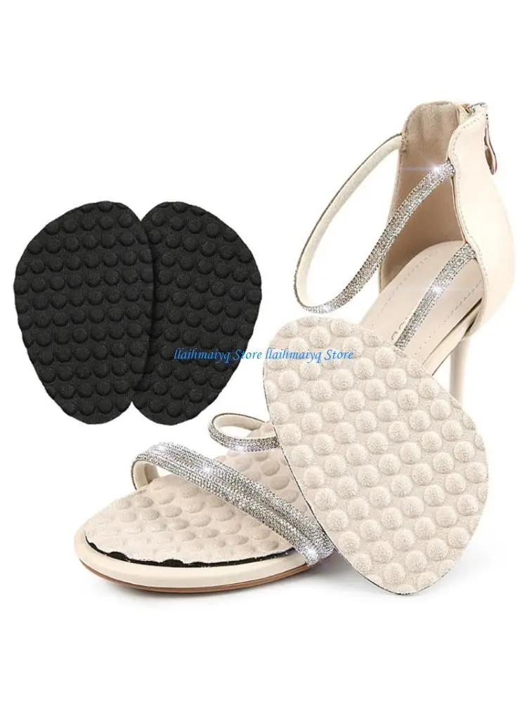 573B Breathable Foot Cushions With Nonslip Backing For Women Dress Shoe High Heel