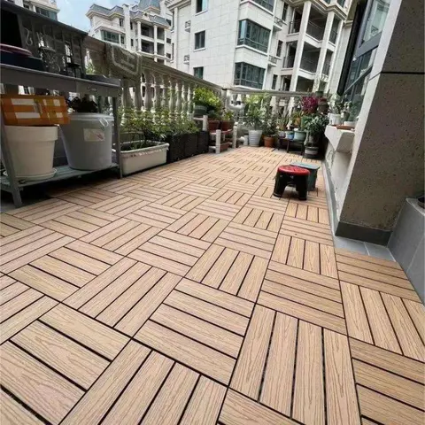 (3 artiklar) Miljövänligt WPC-golv för utomhusbruk, altan, UV-resistent 3D-träplastkomposit, balkong, trädgård, poolgolv 10 best sales kompositdäck utomhus - №5