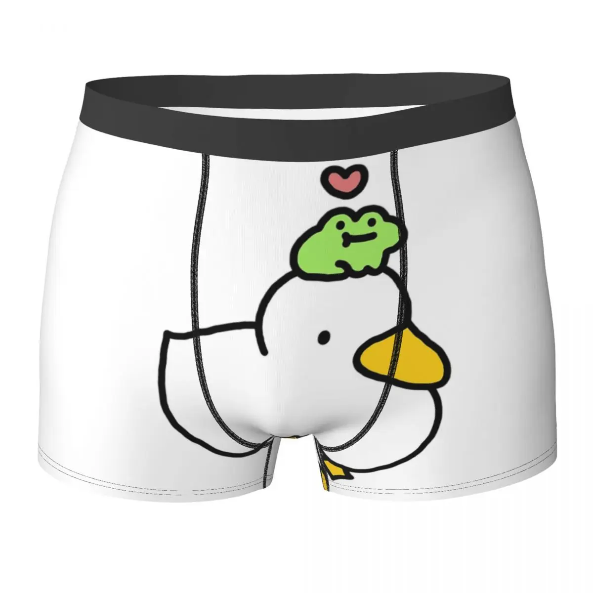 

Boxer Underpants Shorts Duck And Frog Panties Men's Breathable Underwear for Homme Man Boyfriend Gift