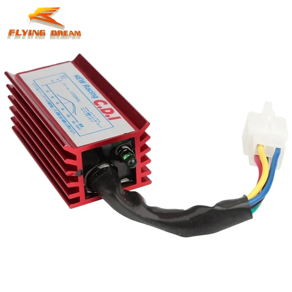High Performance 5 Pin AC CDI Ignition Box For Motorcycle ATV 50cc 110cc 125cc 150cc 160cc Engine Parts CNC Upgraded view 4