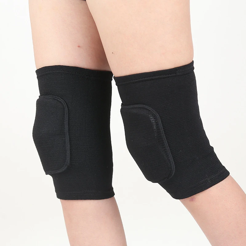 1pc Sports Compression Knee Pads Elastic Knee Protector Thickened Sponge Knee Brace Support for Dancing Workout Training