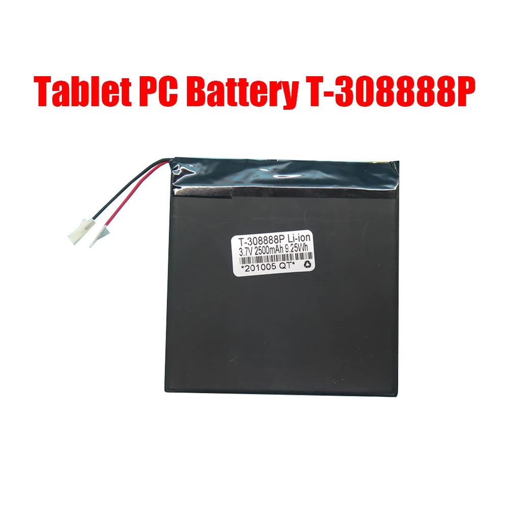 Tablet PC Battery T-308888P 3.7V 2500MAH 9.25WH 2Lines New