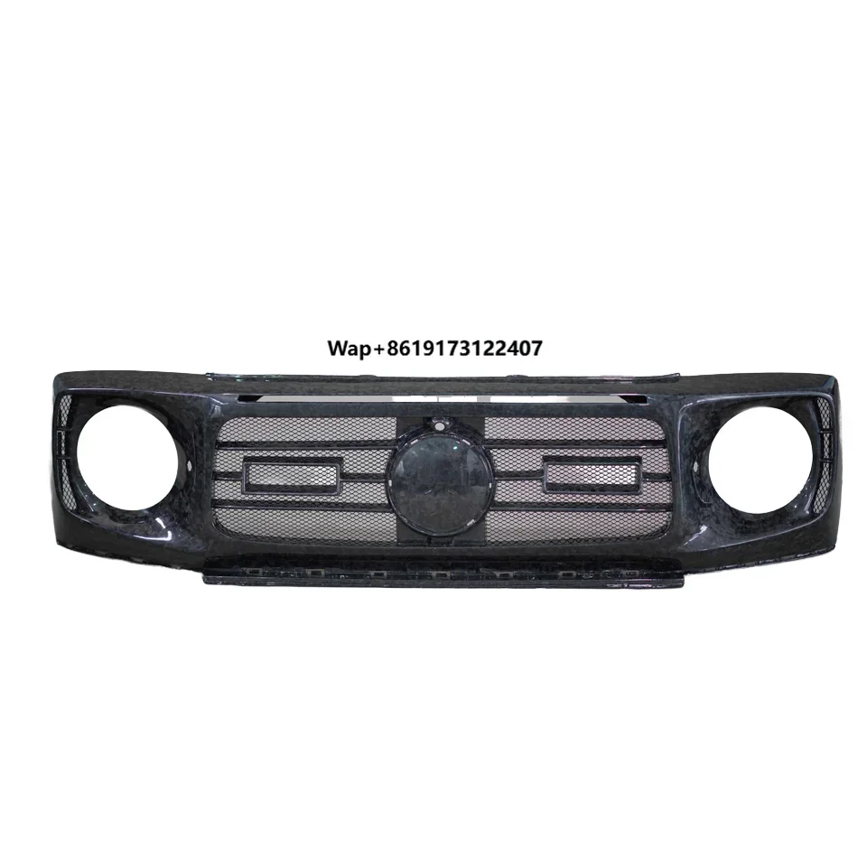 Manufacturer New Carbon Fiber Full Body Automotive Grille Kit Premium Car Accessory