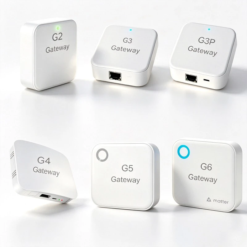 TTLock TThotel G2 G3 G3P G4 G5 G6 Gateway Hub WiFi RJ45 POE 4G TLE Matter Smart Lock Remote Bridge for Home Hotel Management