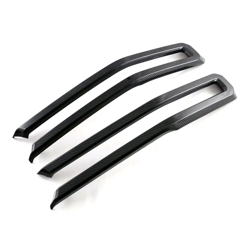 For Ford Everest Ranger T9 2023 2024 Car Accessories ABS Front Grille Around Center Radiator Trim Molding Stickers