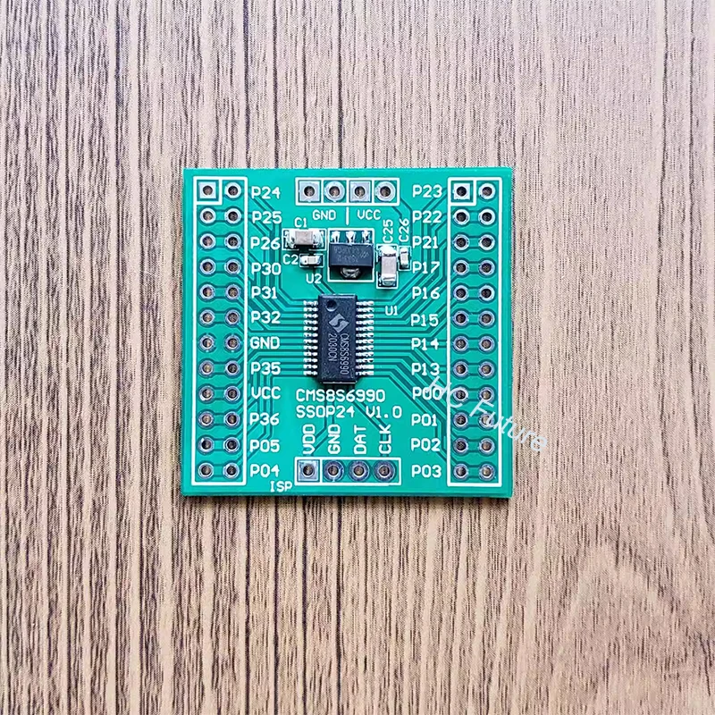 CMS8S6990 SSOP24 Microcontroller Development Board 8051 MCU Evaluation Demo for Cmsemicon Controller