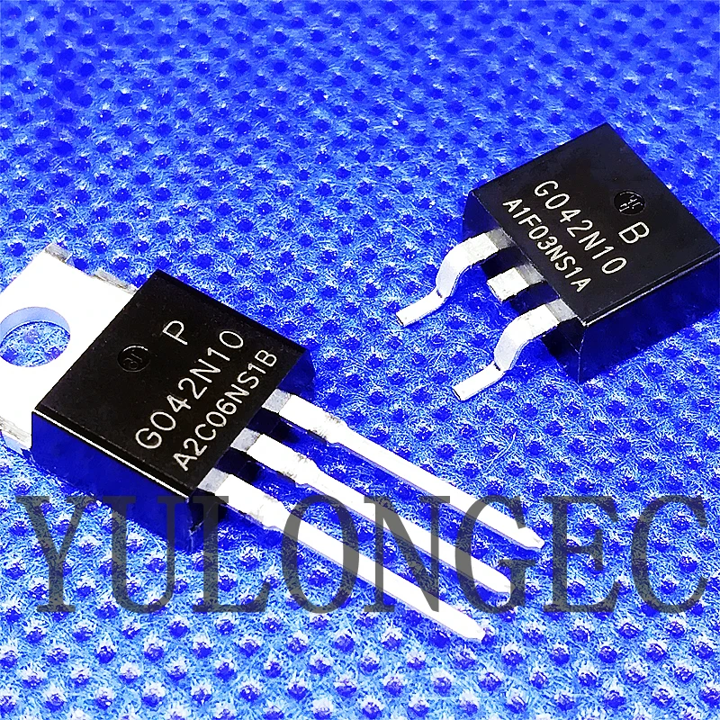 10PCS HYG042N10NS1B N-Channel Power MOSFET 100V/160A 3.5mOhms TO-263 Chip G042N10