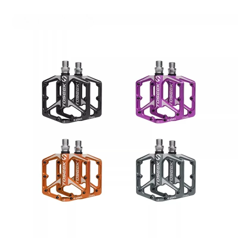 

Bicycle pedal 2 bearing 7.0 aluminum alloy mountain bike universal pedal road bike accessories