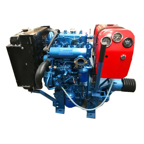 hot sale Water-cooled 4 stroke vertical 28kw 38hp small two cylinder diesel engine