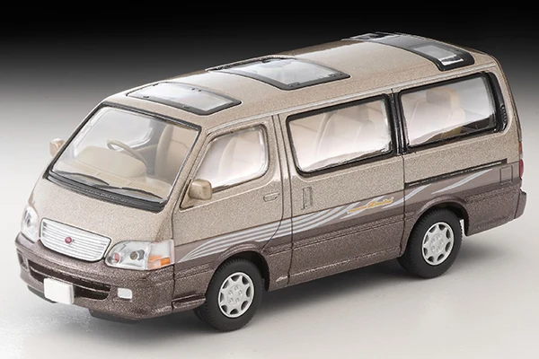 Tomytec 1:64 TLV N216 A/B/C Hiace Wagon Living Saloon EX 2002 Limited Edition Simulation Alloy Static Car Model Toy Gift