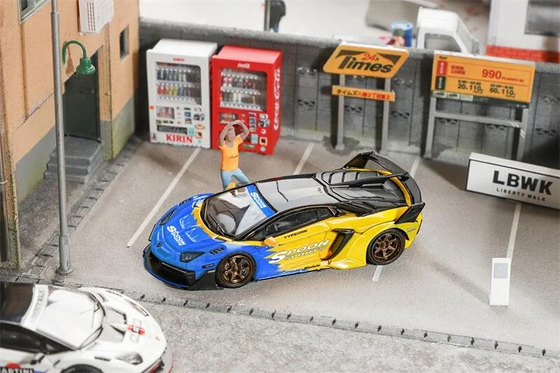 LBWK 1:64 LP700-4 LB 3.0 Silhouette Works Aventador GT Evo Diecast Model Car